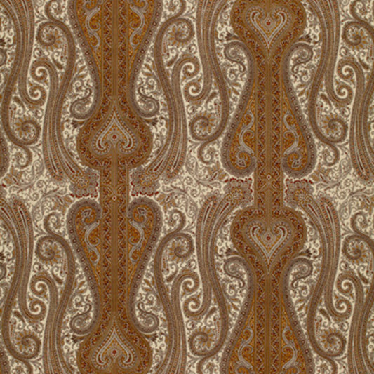 SCHUMACHER  CLASSIC PRINTS CHAVANT PAISLEY PRINTS PRINTS CARAMEL   - 170621