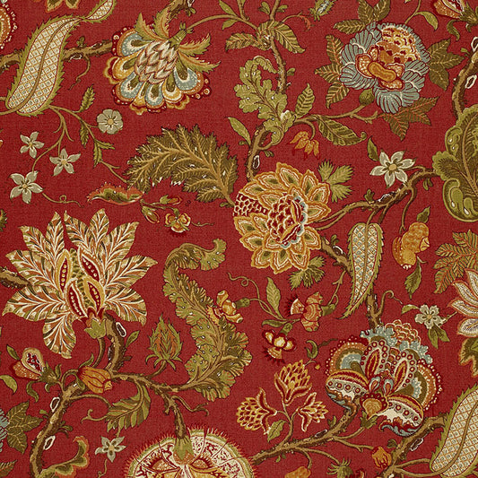 SCHUMACHER  THE LIBRAY COLLECTION CHALFONT PRINTS PRINTS PAPRIKA   - 172741