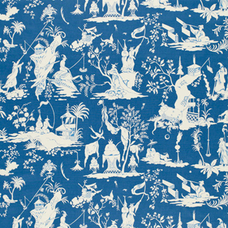 SCHUMACHER  SCHUMACHER CLASSICS STARRY NIGHT PRINTS PRINTS CHINA BLUE   - 172922