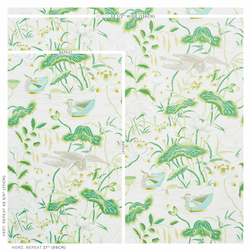 SCHUMACHER  SIGNATURE SCHUMACHER LOTUS GARDEN PRINTS PRINTS LEAF   - 172939