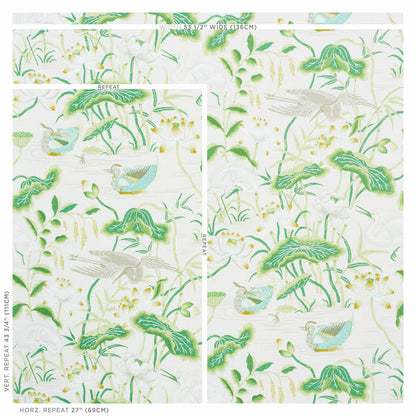 SCHUMACHER  SIGNATURE SCHUMACHER LOTUS GARDEN PRINTS PRINTS LEAF   - 172939