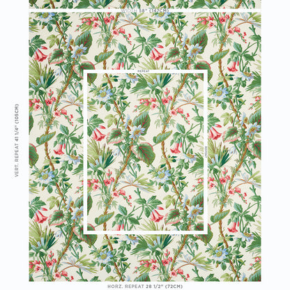 SCHUMACHER  SCHUMACHER CLASSICS PALMETTO GARDEN PRINTS PRINTS TROPIC   - 172951