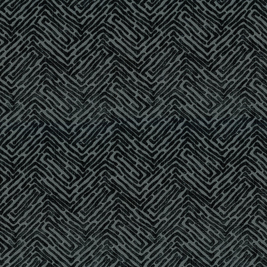 NICHOLASJOHN INC NJ-BELLBOY Carbon Velvet,Geometric   Fabric - NJ25-901