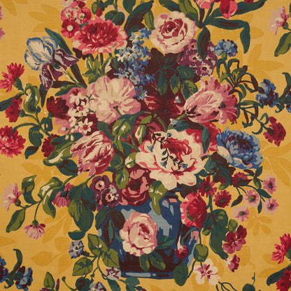 SCHUMACHER  SCHUMACHER CLASSICS CENTENNIAL BOUQUET PRINTS PRINTS DOCUMENT OCHRE   - 173000