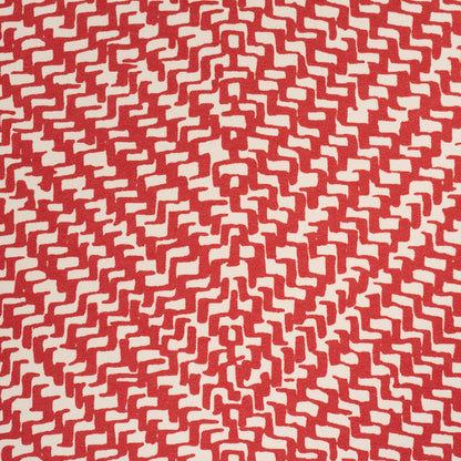 SCHUMACHER  PLEIN AIR CHEVRON D'ETE INDOOR/OUTDOOR   Coral   - 173040