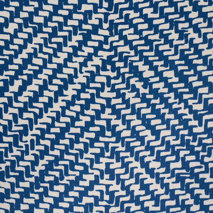SCHUMACHER  PLEIN AIR CHEVRON D'ETE INDOOR/OUTDOOR   Blue   - 173041