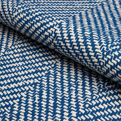 SCHUMACHER  PLEIN AIR CHEVRON D'ETE INDOOR/OUTDOOR   Blue   - 173041