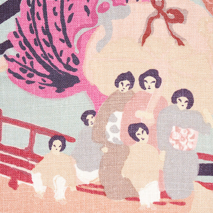 SCHUMACHER FABRIC  SCHUMACHER FABRIC CLASSICS PEARL RIVER   BLUSH   - 173062