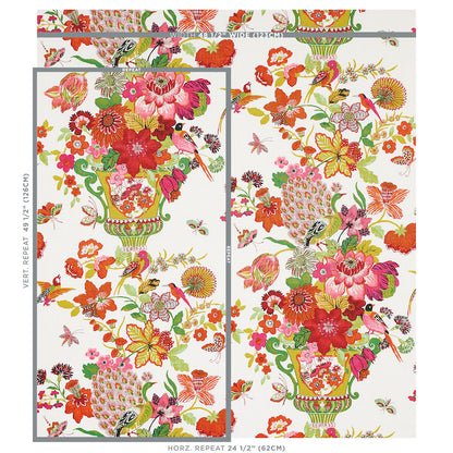 SCHUMACHER  SCHUMACHER CLASSICS LANSDALE BOUQUET PRINTS PRINTS SUMMER   - 173072