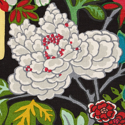 SCHUMACHER FABRIC  PRINT HAPPY CHIANG MAI DRAGON   EBONY   - 173275