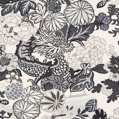 SCHUMACHER  EXUBERANT PRINTS CHIANG MAI DRAGON PRINTS PRINTS SMOKE   - 173276