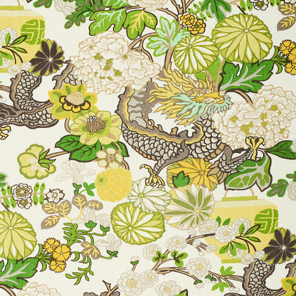 SCHUMACHER  EXUBERANT PRINTS CHIANG MAI DRAGON PRINTS PRINTS CITRUS   - 173279