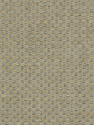 Beige and gray tweed-like fabric with a tiny square lattice pattern; woven upholstery fabric.