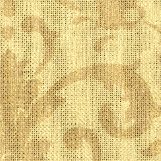SCHUMACHER  SCHUMACHER PRINTS LINWOOD RAFFIA DAMASK PRINTS PRINTS STRAW   - 173360