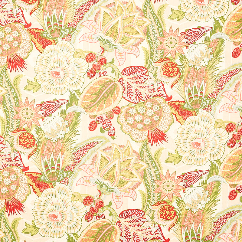 SCHUMACHER  SCHUMACHER CLASSICS ZANZIBAR LINEN PRINT PRINTS PRINTS MELON   - 173521
