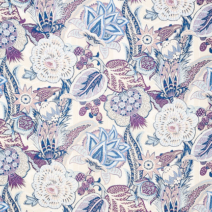 SCHUMACHER  SCHUMACHER CLASSICS ZANZIBAR LINEN PRINT PRINTS PRINTS HYACINTH   - 173523