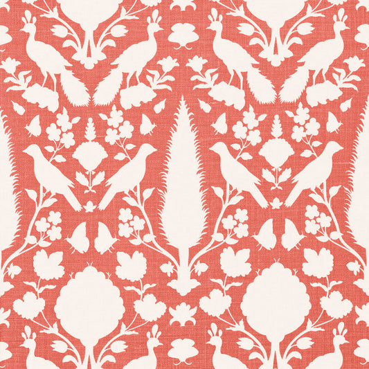 SCHUMACHER  EXUBERANT PRINTS CHENONCEAU PRINTS PRINTS CORAL   - 173564