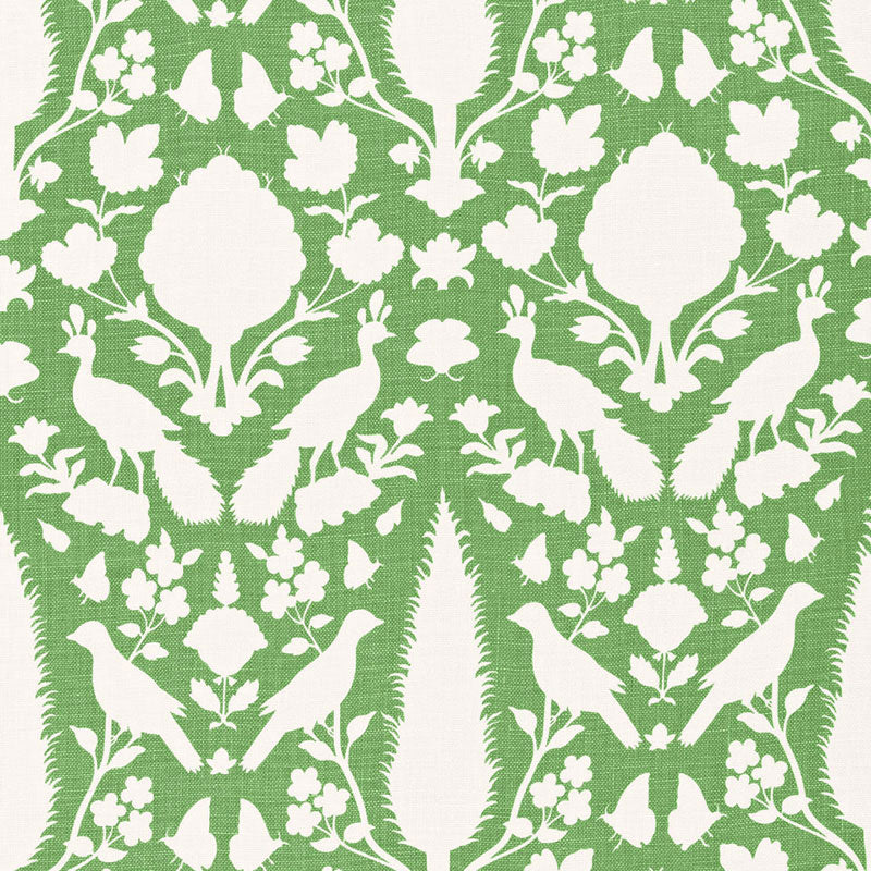 SCHUMACHER FABRIC  PRINT HAPPY CHENONCEAU   ALOE   - 173566