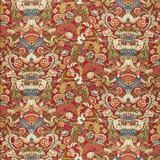 SCHUMACHER  CLASSIC PRINTS EGERTON TAPESTRY PRINT PRINTS PRINTS SCARLET   - 173621