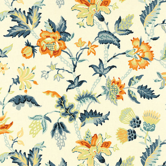 SCHUMACHER  CLASSIC PRINTS ALANA FLORAL VINE PRINTS PRINTS APRICOT   - 173692