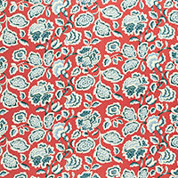 SCHUMACHER  EXUBERANT PRINTS DECO FLOWER   Berry   - 173700