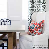 SCHUMACHER  EXUBERANT PRINTS DECO FLOWER   Cocoa   - 173703