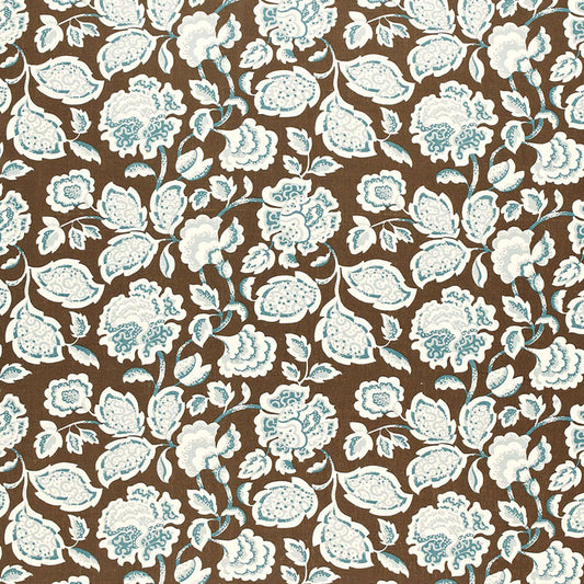 SCHUMACHER  EXUBERANT PRINTS DECO FLOWER   Cocoa   - 173703