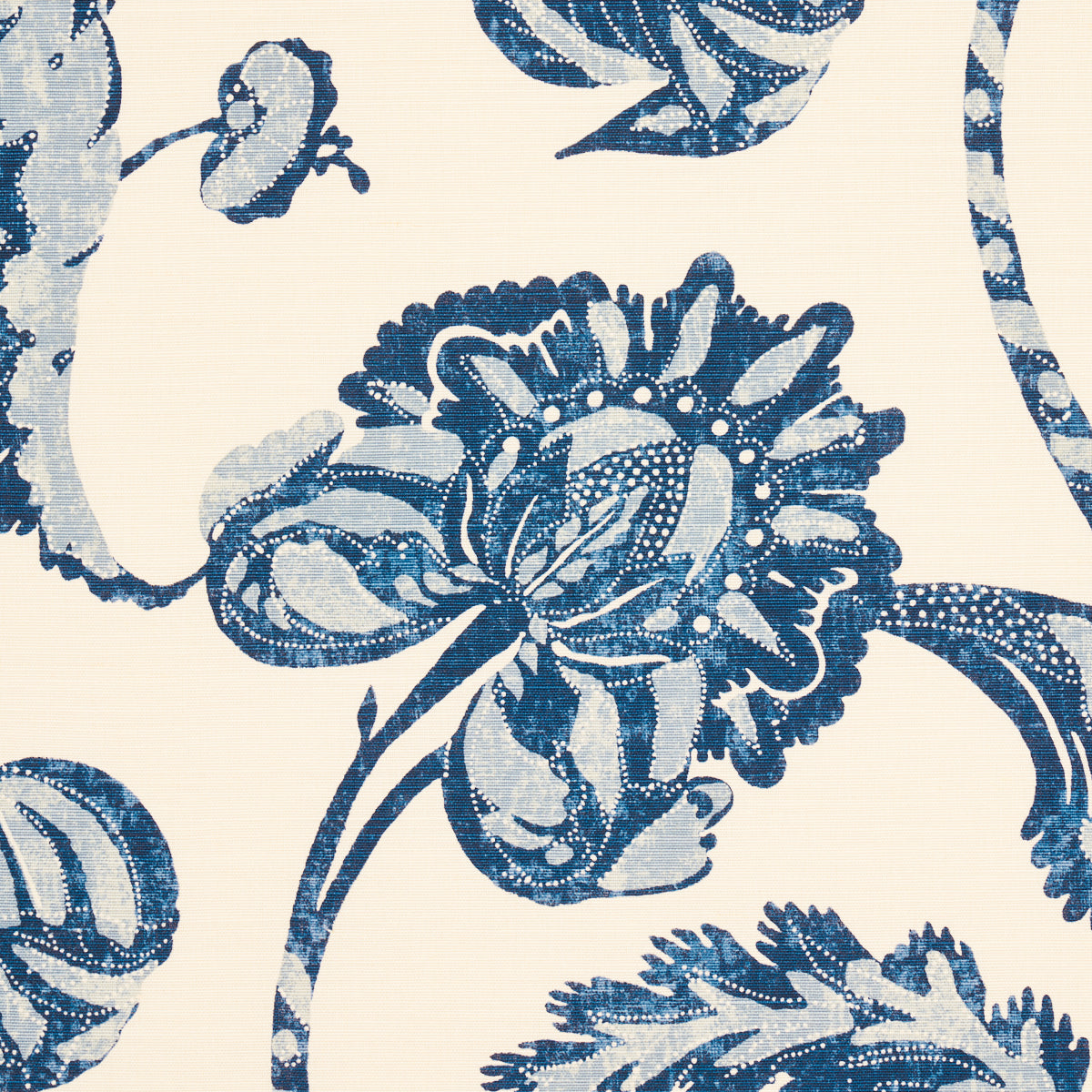 SCHUMACHER  COUNTRY CHIC VALLIER VINE PRINTS PRINTS INDIGO   - 173772