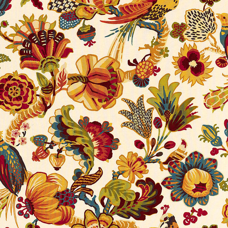 SCHUMACHER  ARCHIVE / LINEN PRINTS CAMBOURNE   Honey   - 173820