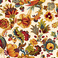SCHUMACHER  ARCHIVE / LINEN PRINTS CAMBOURNE   Honey   - 173820