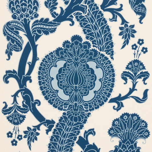 SCHUMACHER  PERENNIAL FAVORITES SHALKAR PRINTS PRINTS INDIGO   - 173902
