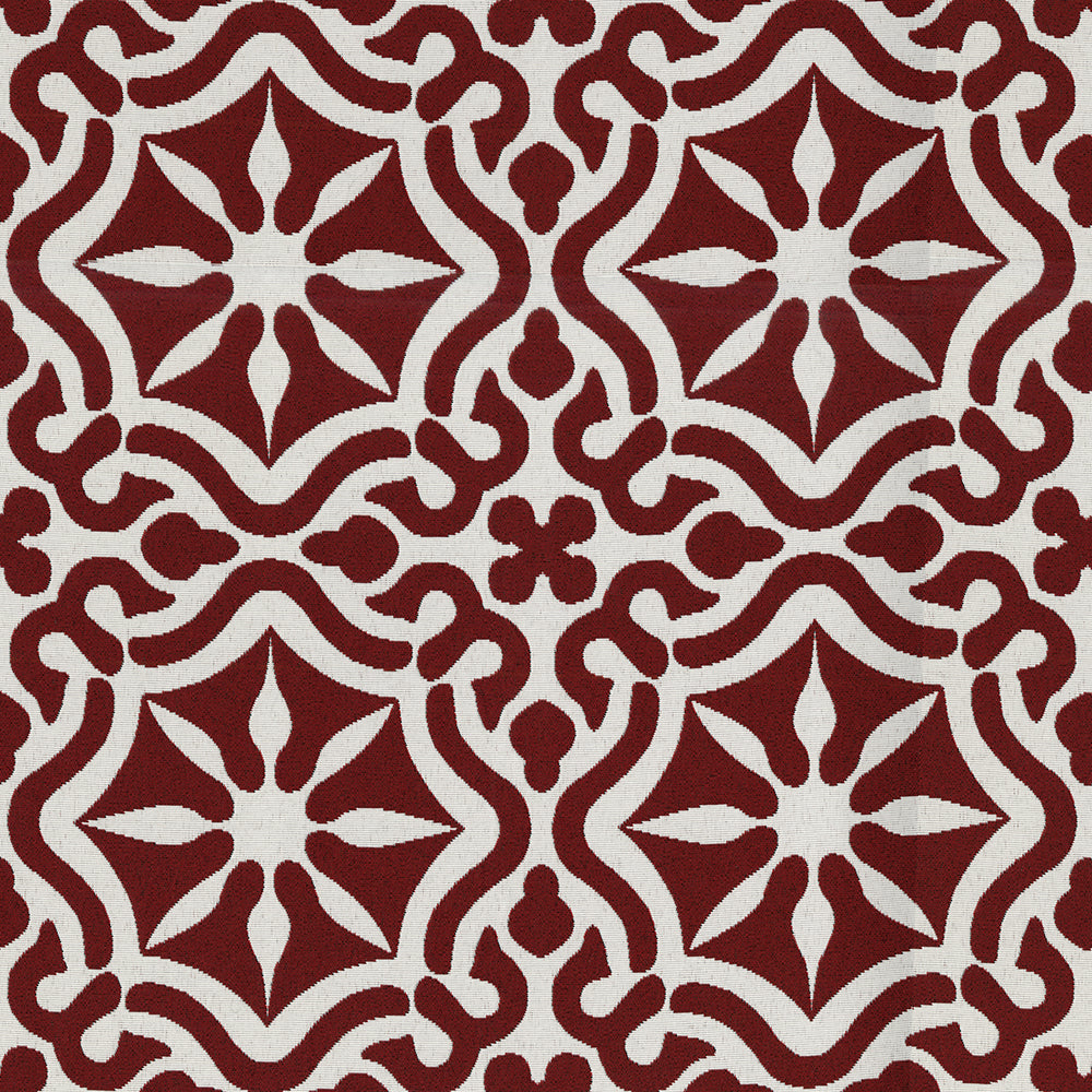 NICHOLASJOHN INC NJ-TILEWORK Poppy Transitional   Fabric - NJ25-3498