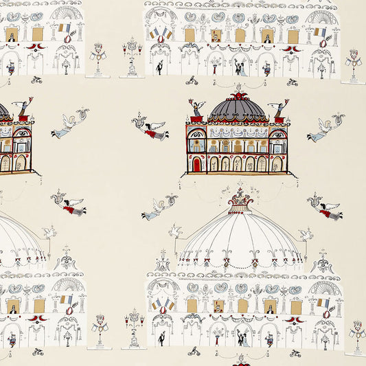 SCHUMACHER  EXUBERANT PRINTS OPERA PRINTS PRINTS NATURAL   - 174001