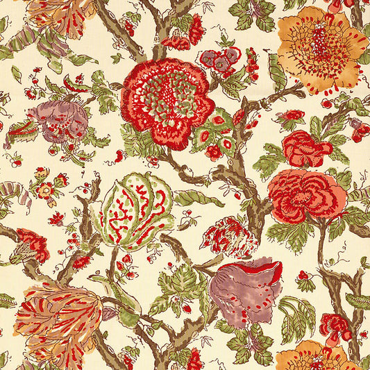 SCHUMACHER  CLASSIC PRINTS PONDICHERRY PRINTS PRINTS CORAL   - 174122