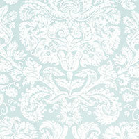 SCHUMACHER  CLASSIC PRINTS BARRESA DAMASK   Aqua   - 174132