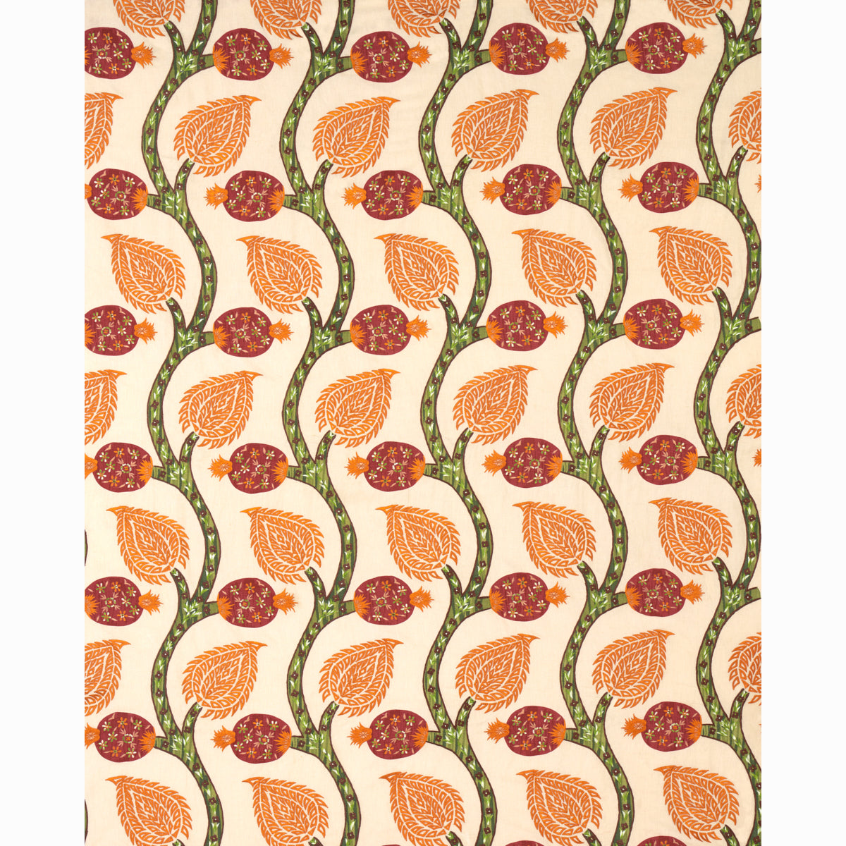 SCHUMACHER  PERENNIAL FAVORITES Nurata Embroidery EMBROIDERIES EMBROIDERIES CORAL   - 174180