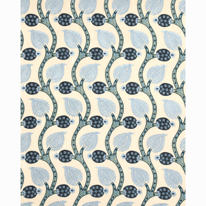 SCHUMACHER  PERENNIAL FAVORITES Nurata Embroidery EMBROIDERIES EMBROIDERIES LAPIS   - 174181