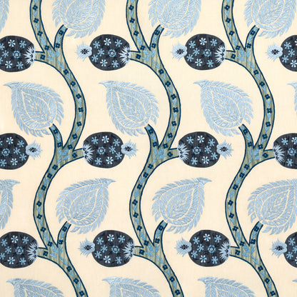 SCHUMACHER  PERENNIAL FAVORITES Nurata Embroidery EMBROIDERIES EMBROIDERIES LAPIS   - 174181