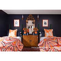 SCHUMACHER  TRINA TURK PEACOCK PRINT INDOOR/OUTDOOR   Driftwood   - 174282