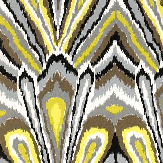 SCHUMACHER  TRINA TURK PEACOCK PRINT INDOOR/OUTDOOR   Driftwood   - 174282