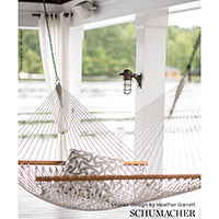 SCHUMACHER  TRINA TURK SANTORINI PRINT INDOOR/OUTDOOR   Fog   - 174302