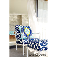 SCHUMACHER  TRINA TURK SANTORINI PRINT INDOOR/OUTDOOR   Fog   - 174302