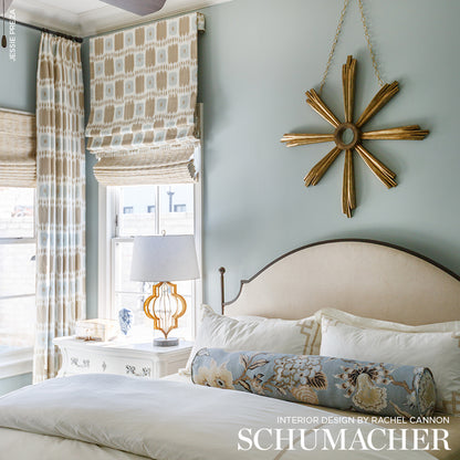 SCHUMACHER  IKAT COLLECTION KANDIRA PRINTS PRINTS GREIGE   - 174401