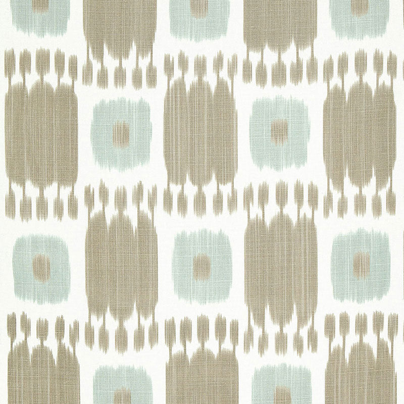 SCHUMACHER  IKAT COLLECTION KANDIRA PRINTS PRINTS GREIGE   - 174401