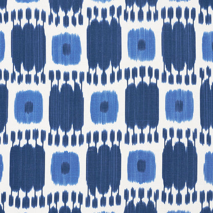 SCHUMACHER  IKAT COLLECTION KANDIRA PRINTS PRINTS BLUES   - 174403