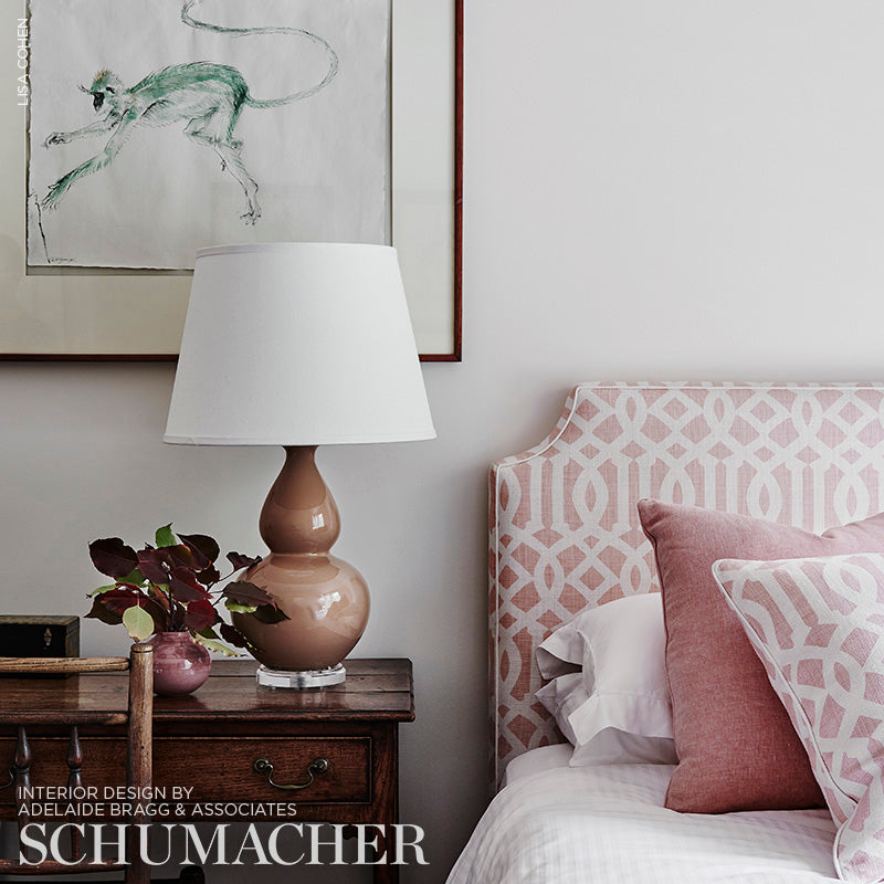 SCHUMACHER  PRINT HAPPY IMPERIAL TRELLIS II   Blush   - 174416