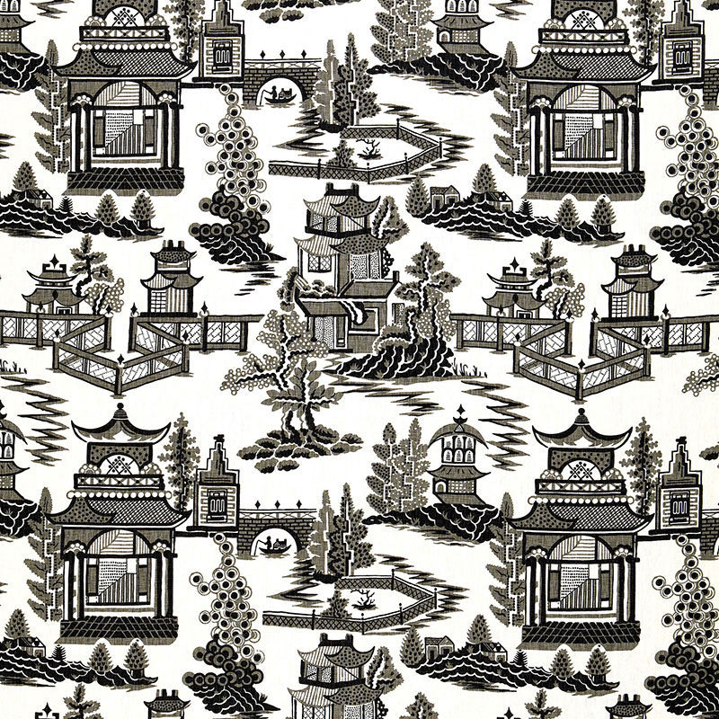 SCHUMACHER  EXUBERANT PRINTS NANJING   Smoke   - 174433