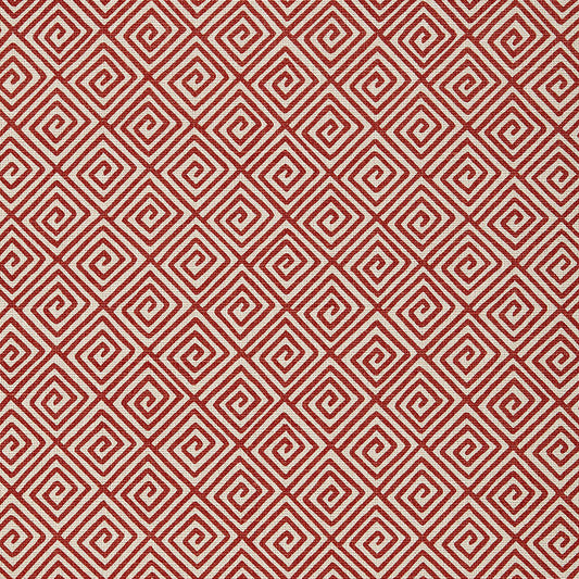 SCHUMACHER  TESSERA GREEK KEY PRINTS PRINTS RUBY   - 174502