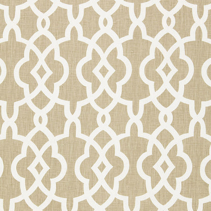 SCHUMACHER  CLASSIC PRINTS SUMMER PALACE FRET   Sand   - 174590