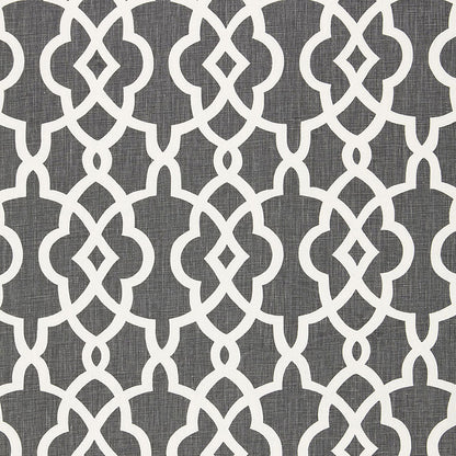 SCHUMACHER  CLASSIC PRINTS SUMMER PALACE FRET   Smoke   - 174591
